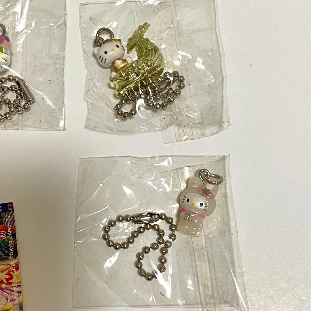 ご当地ハローキティ◎ストラップ・根付け・チェーンマスコット10点セット◎未使用品