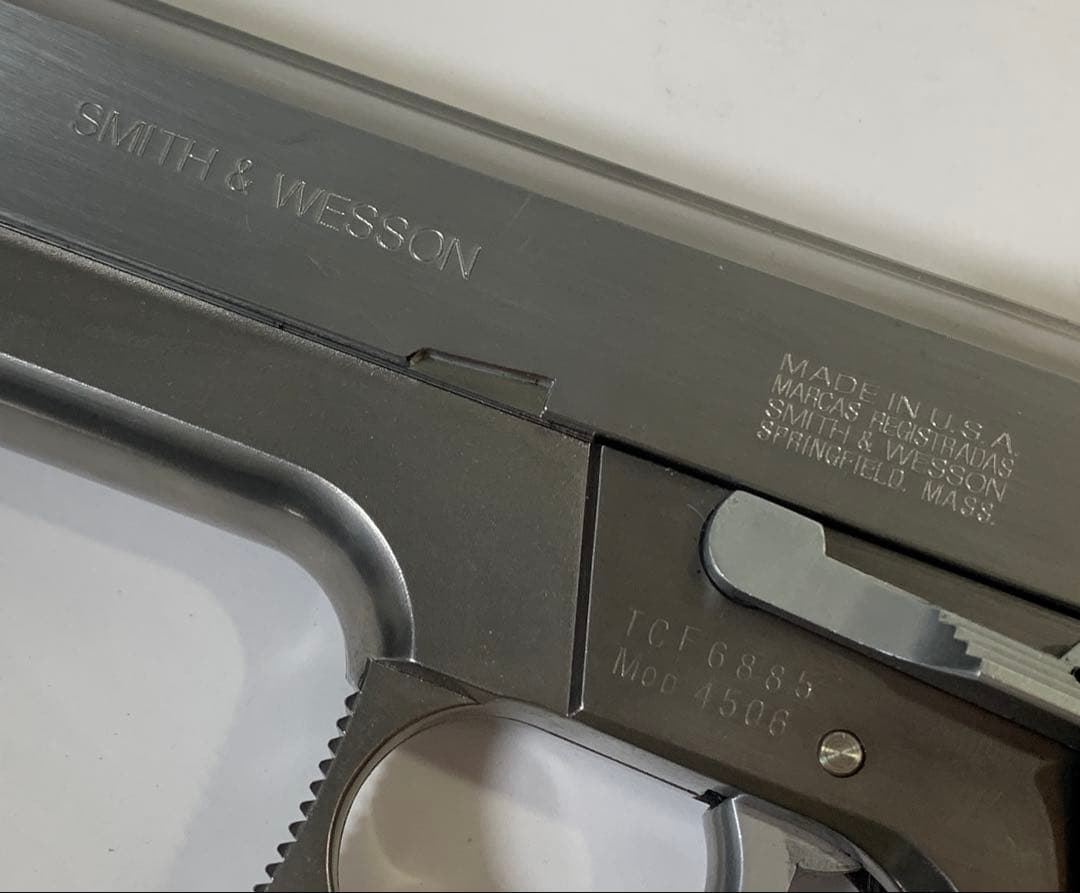 マルゼン S&W M4506 固定スライドガスガン ステンレス