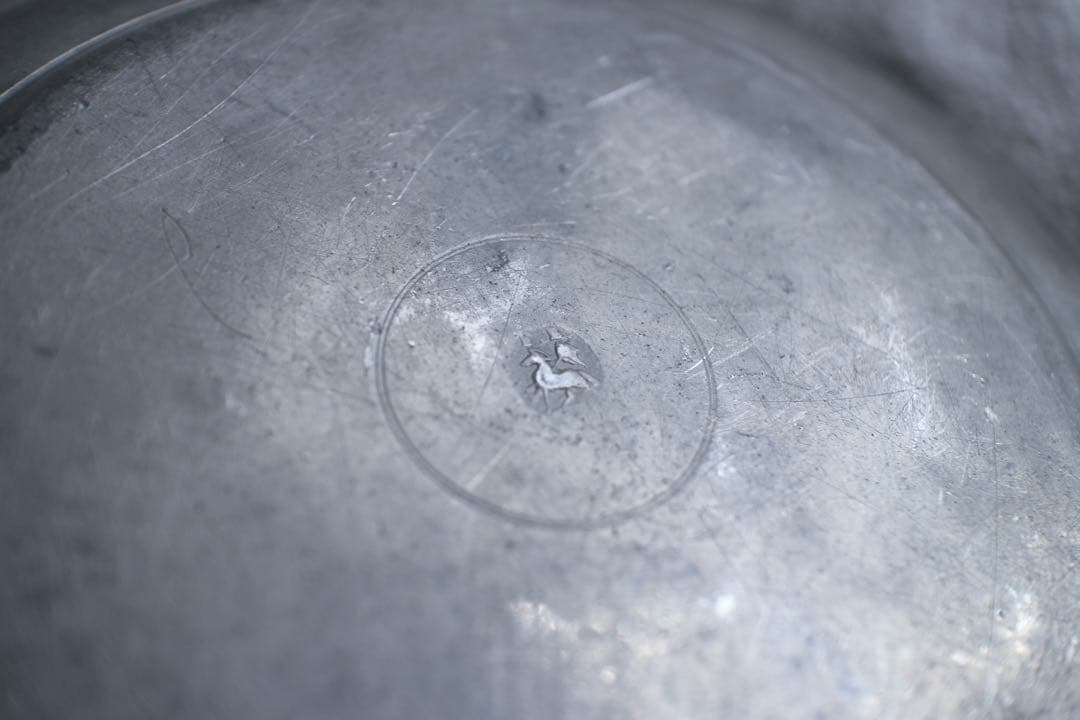 ピューター　エタン　プレート　アンティーク　皿