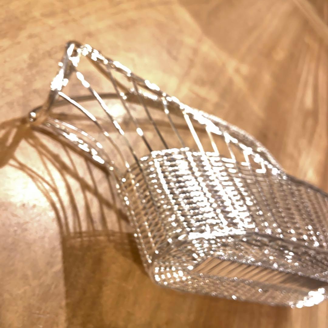 シルバーコーティング高級ワインバスケット