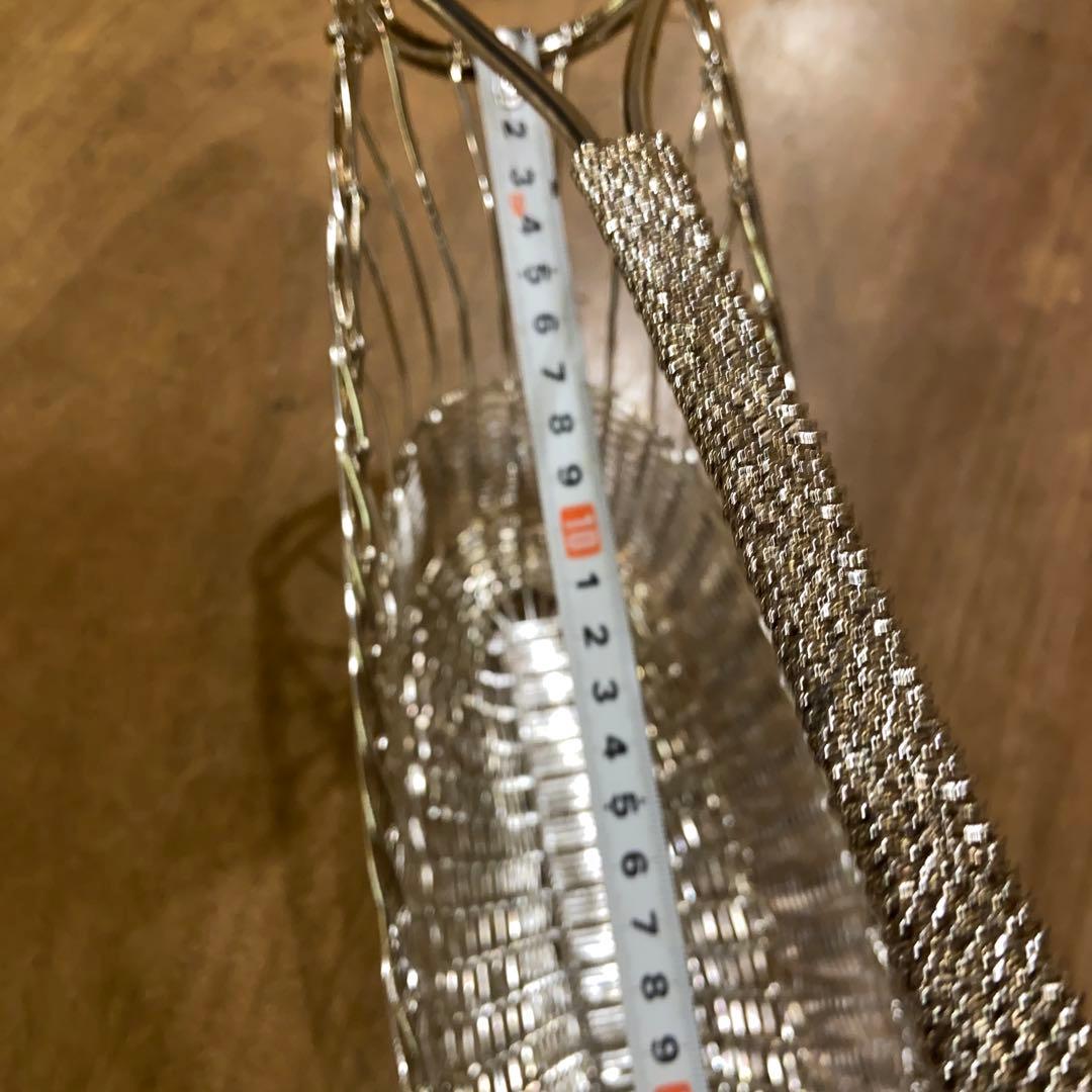 シルバーコーティング高級ワインバスケット