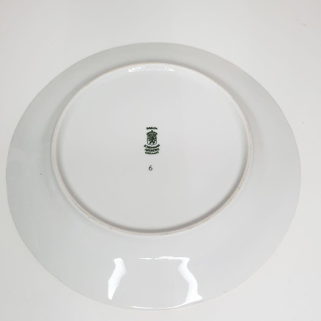 ドイツ製◆シューマンババリア◆ドレスデンフラワー プレート 19.5cm ②