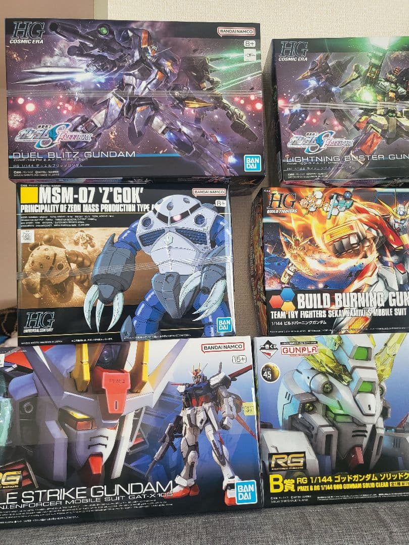 ガンプラ HG RG まとめ売り