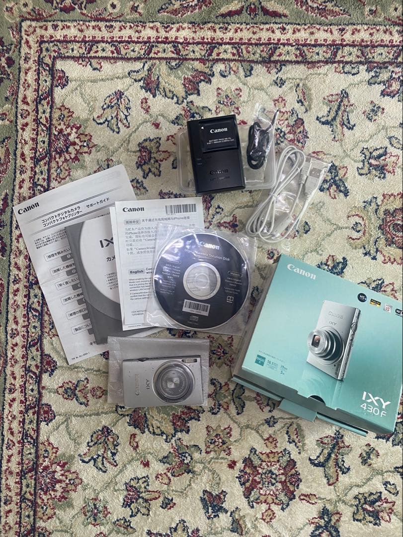 Canon IXY 430F 付属品あり