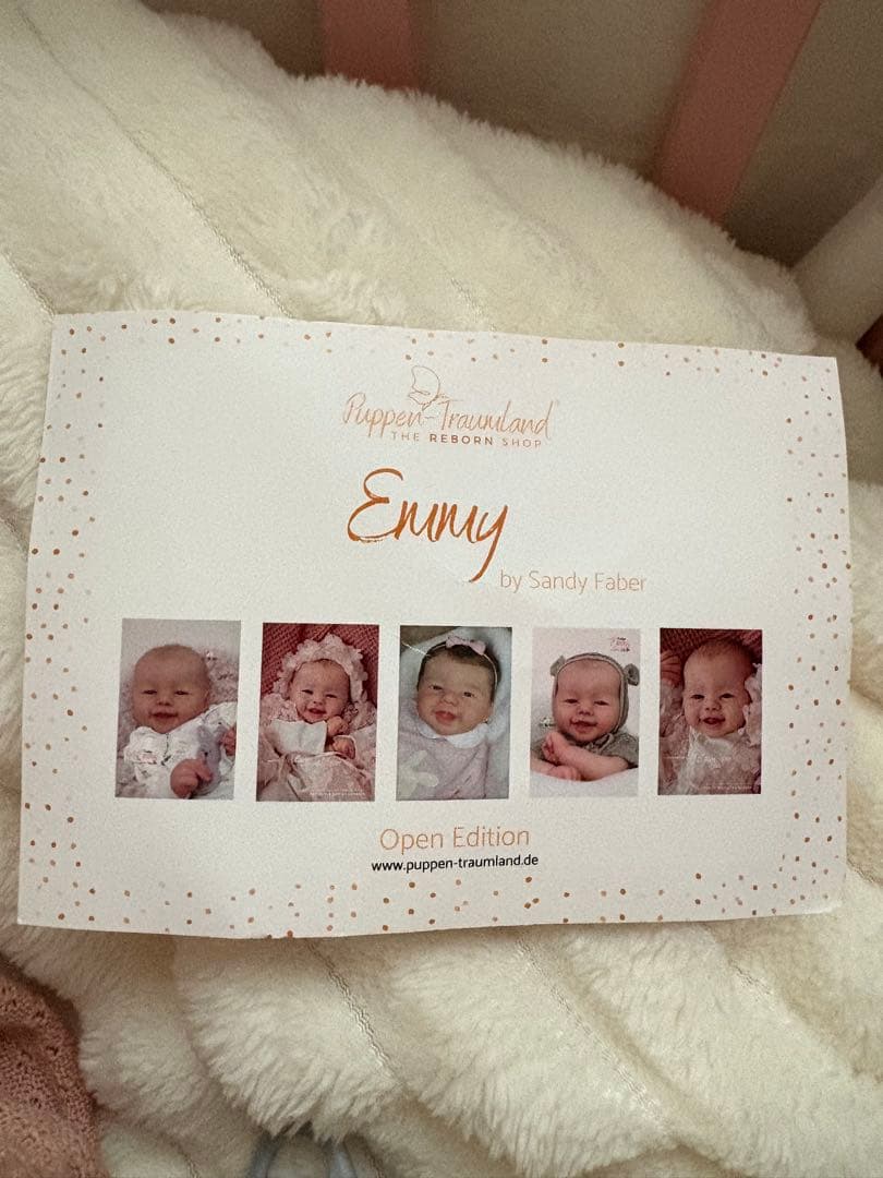 リボーンドール❤︎Emmy❤︎ 正規キット(現在在庫切れ)、証明書付き