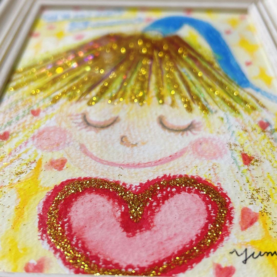 【原画】見るだけで強力浄化ヒーリング画✨「聖なる光のシャワー」