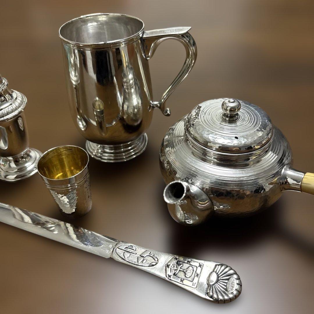 銀製ティーセット 4点セット