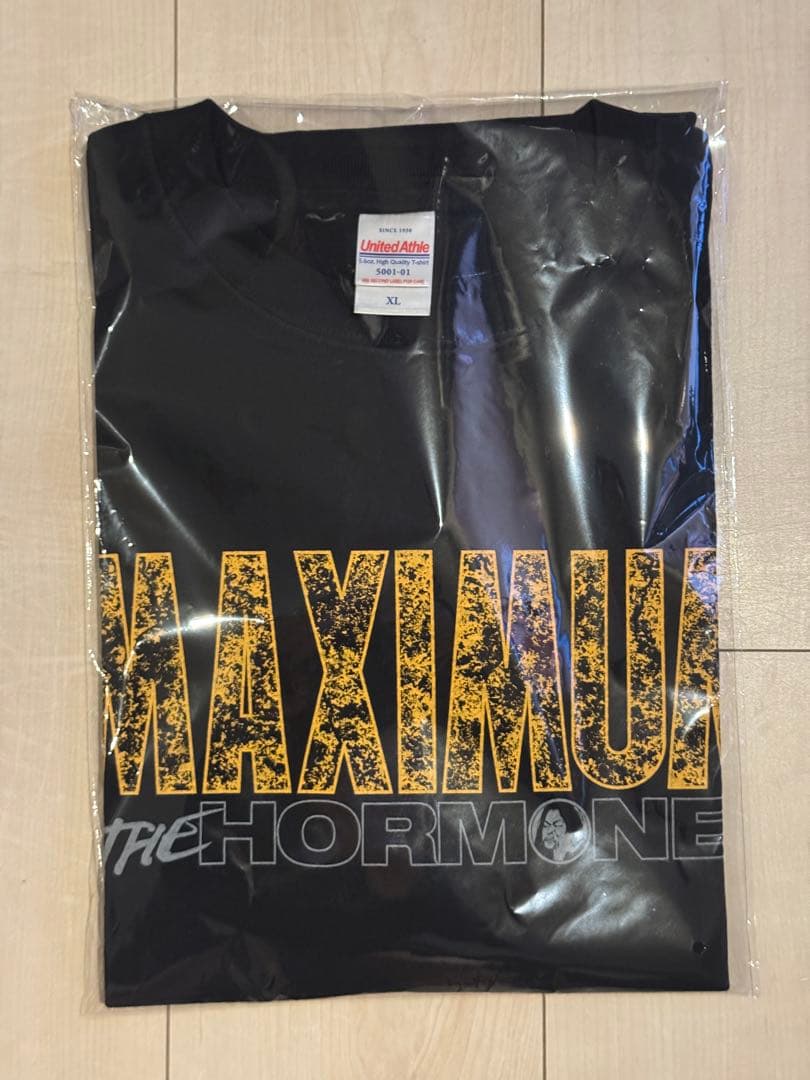 マキシマム ザ ホルモン 生還者 腹ペコcrew Tシャツ 福岡 XLサイズ