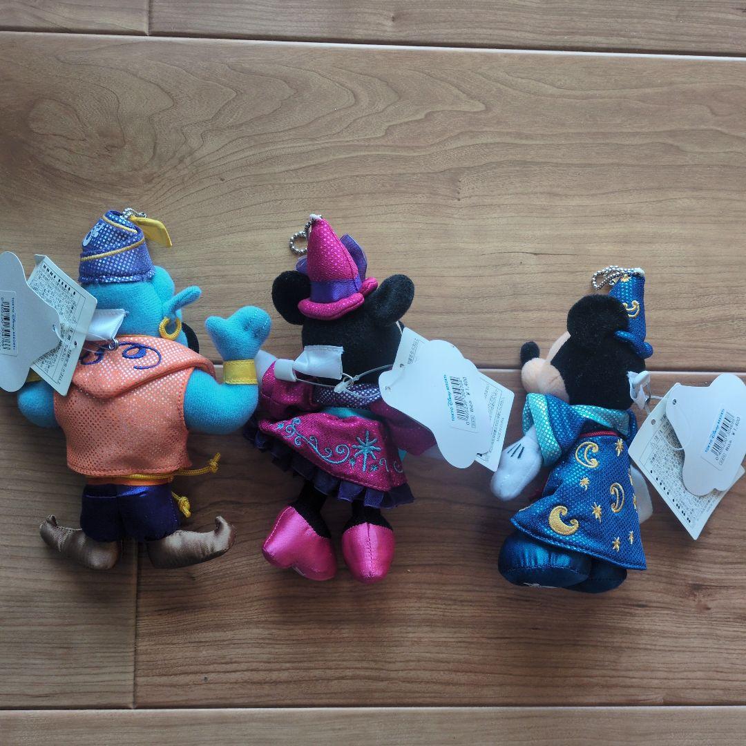 東京ディズニーシー　ぬいぐるみバッチ　3個