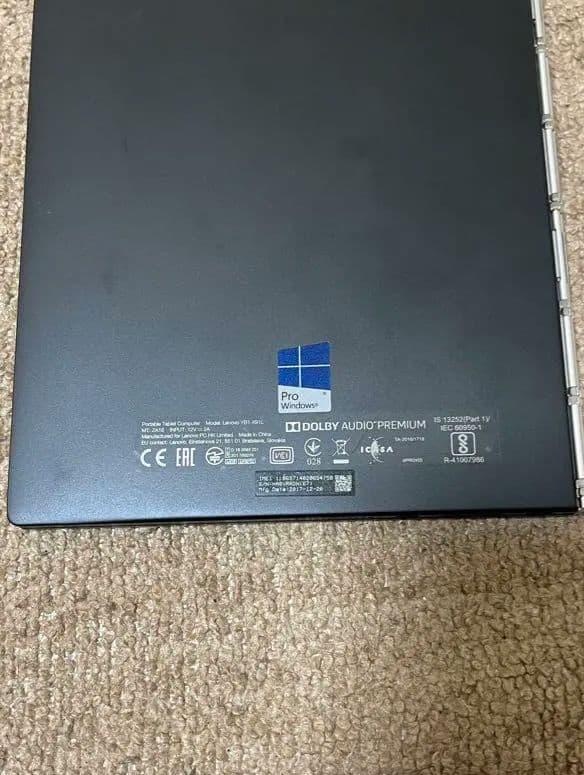 Lenovo Yoga Book YB1-X91L Windowsタブレット