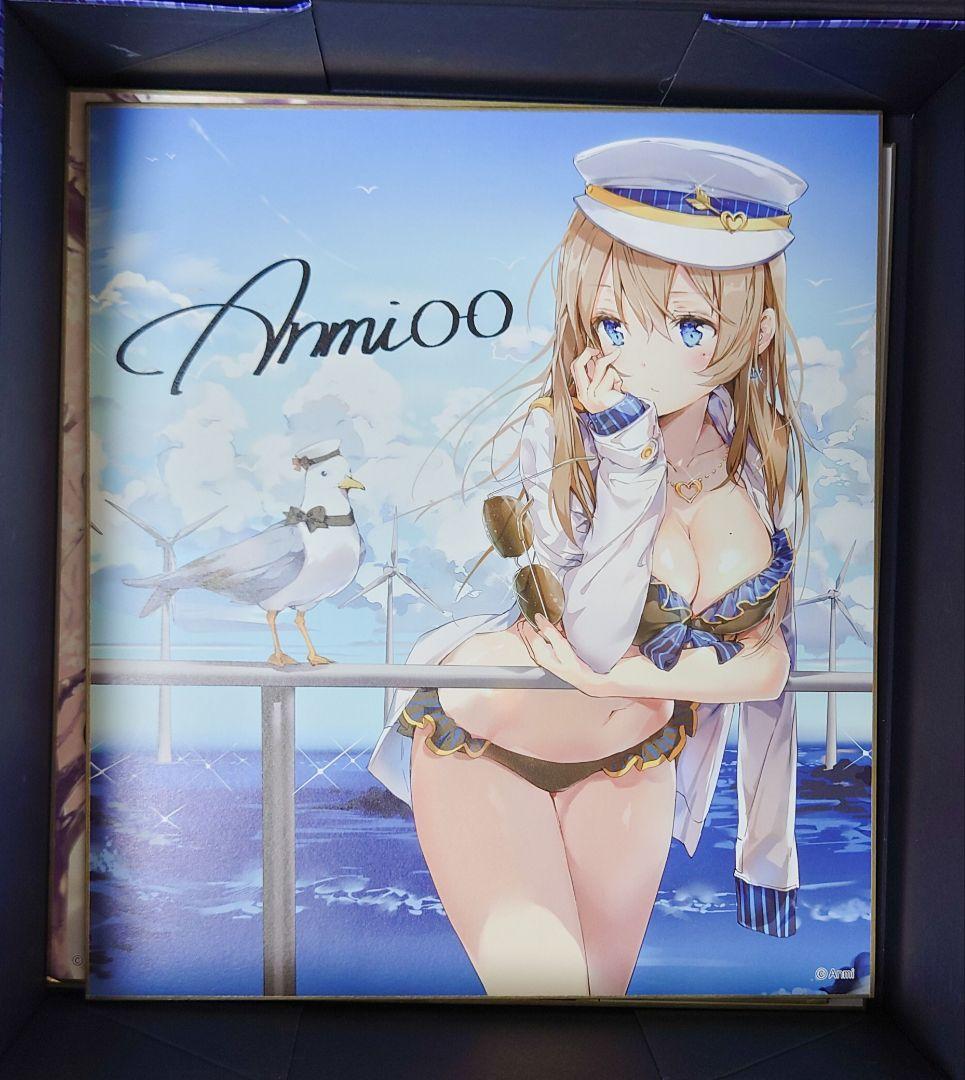 珈琲貴族　Anmi　色紙ケース　色紙3枚セット　神絵祭