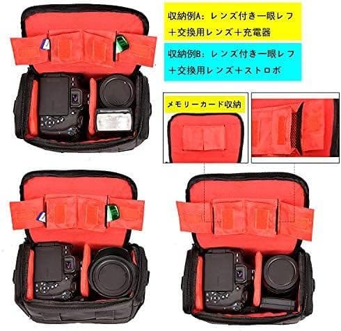 カメラ用大容量バッグ - 防水機能・三脚収納可能・