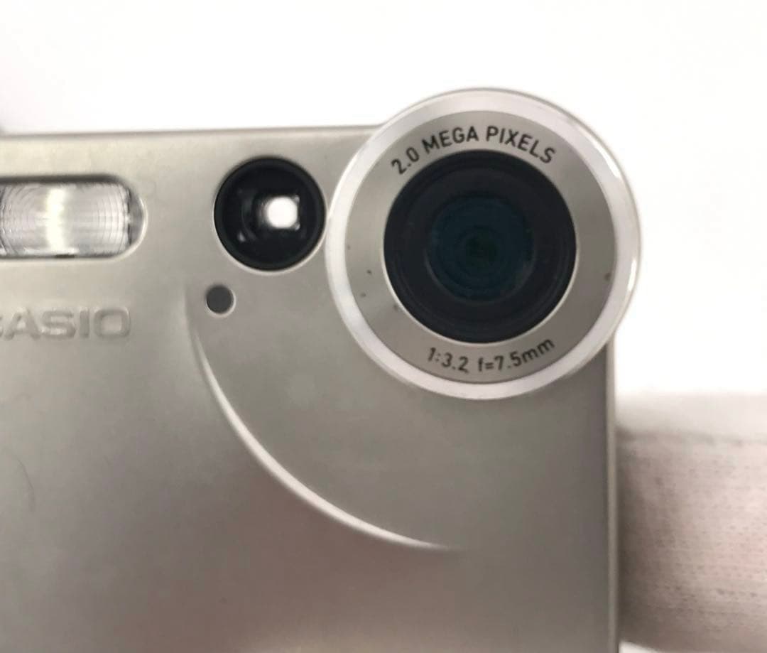 レトロ⭕️【動作oK!】CASIO EXILIM CARD EX-S2 シルバー