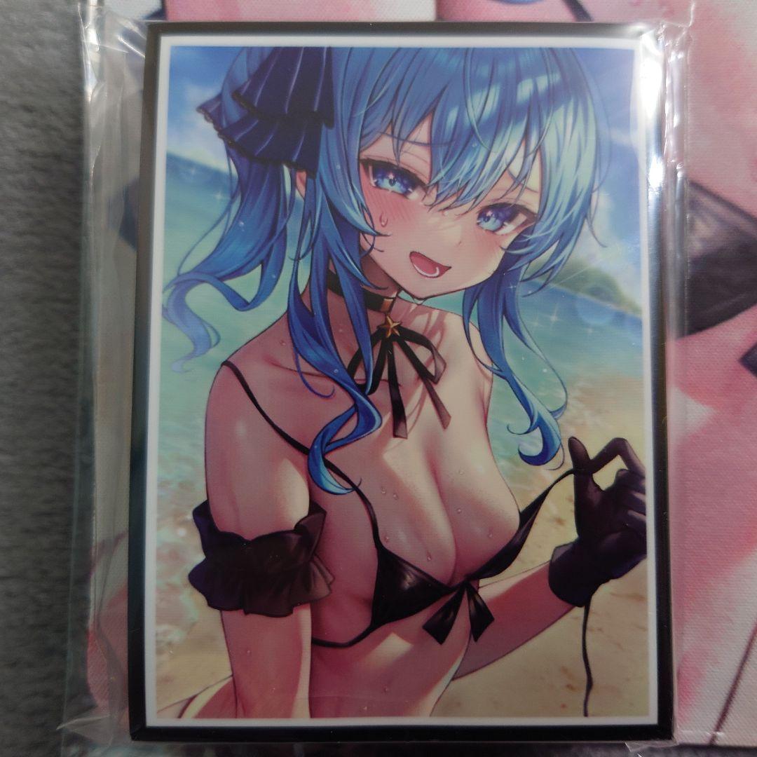 α1 ホロライブ 浜辺&ほどける&ビキニ 星街すいせい スリーブ&プレイマット