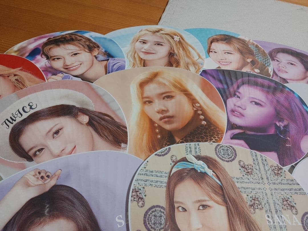 twice SANA うちわ