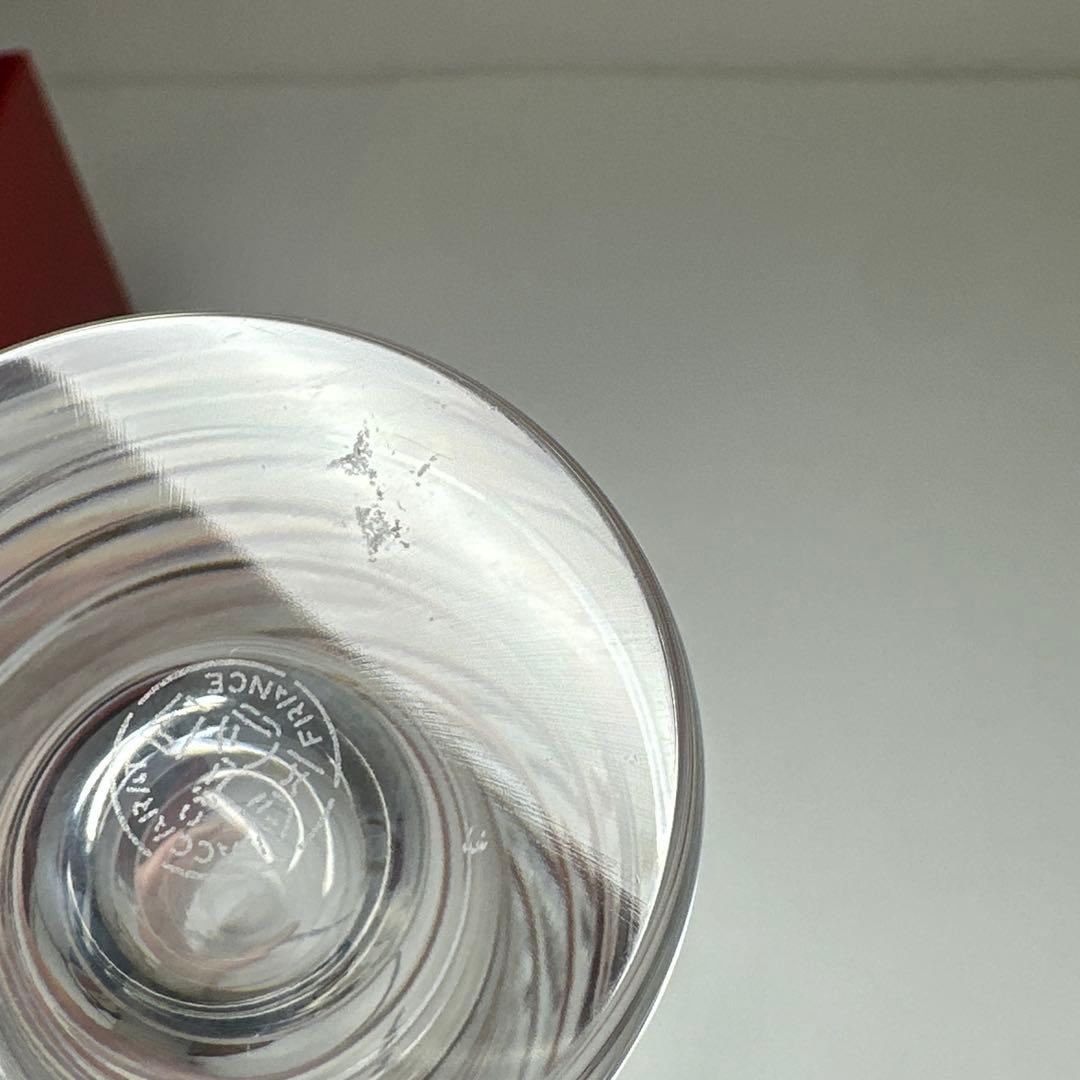 バカラ　スパイラル　フラワーベース　共箱　高さ20㎝ 東Y7-0410☆2F