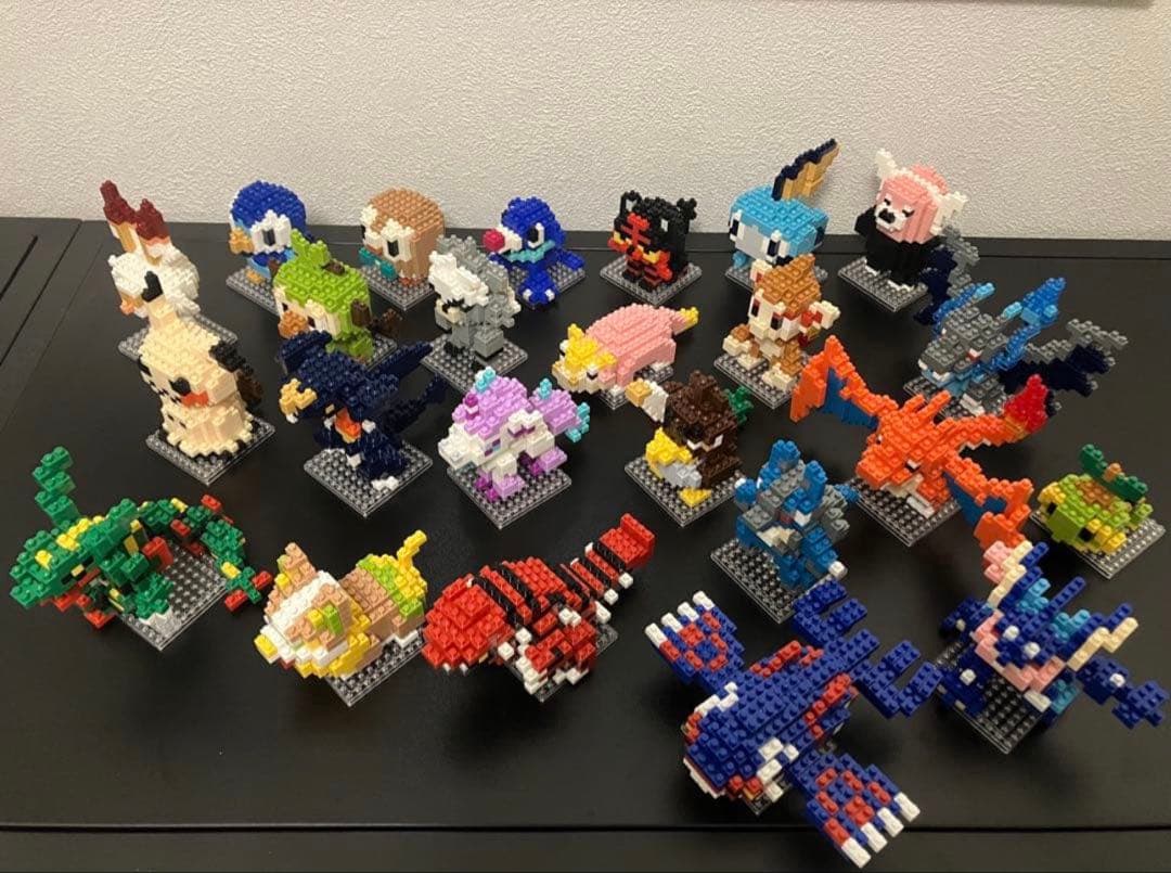 agenakouまとめ売り ポケモン ナノブロック 35体