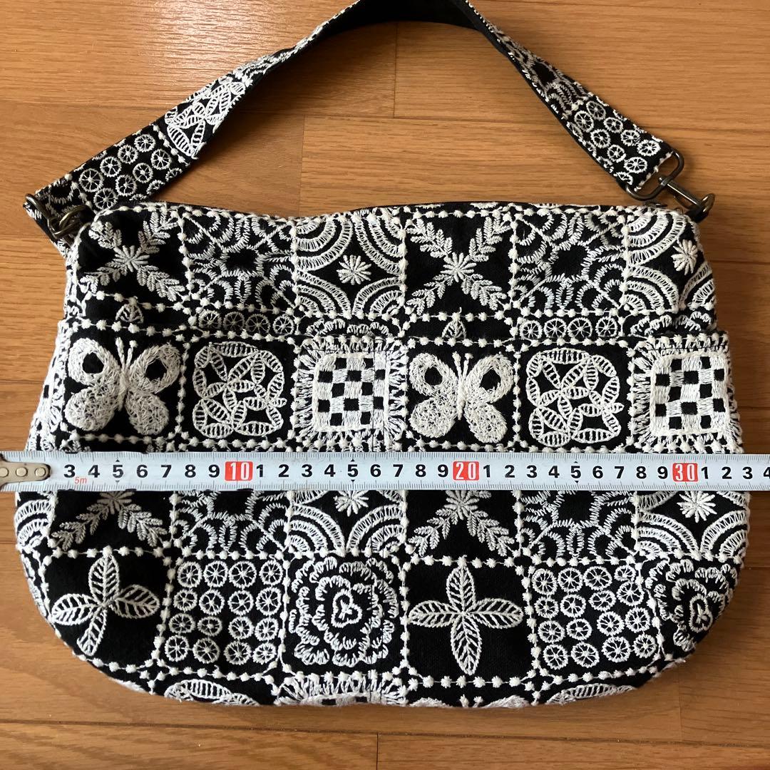 ミナペルホネン ハンドメイド ショルダーバッグ