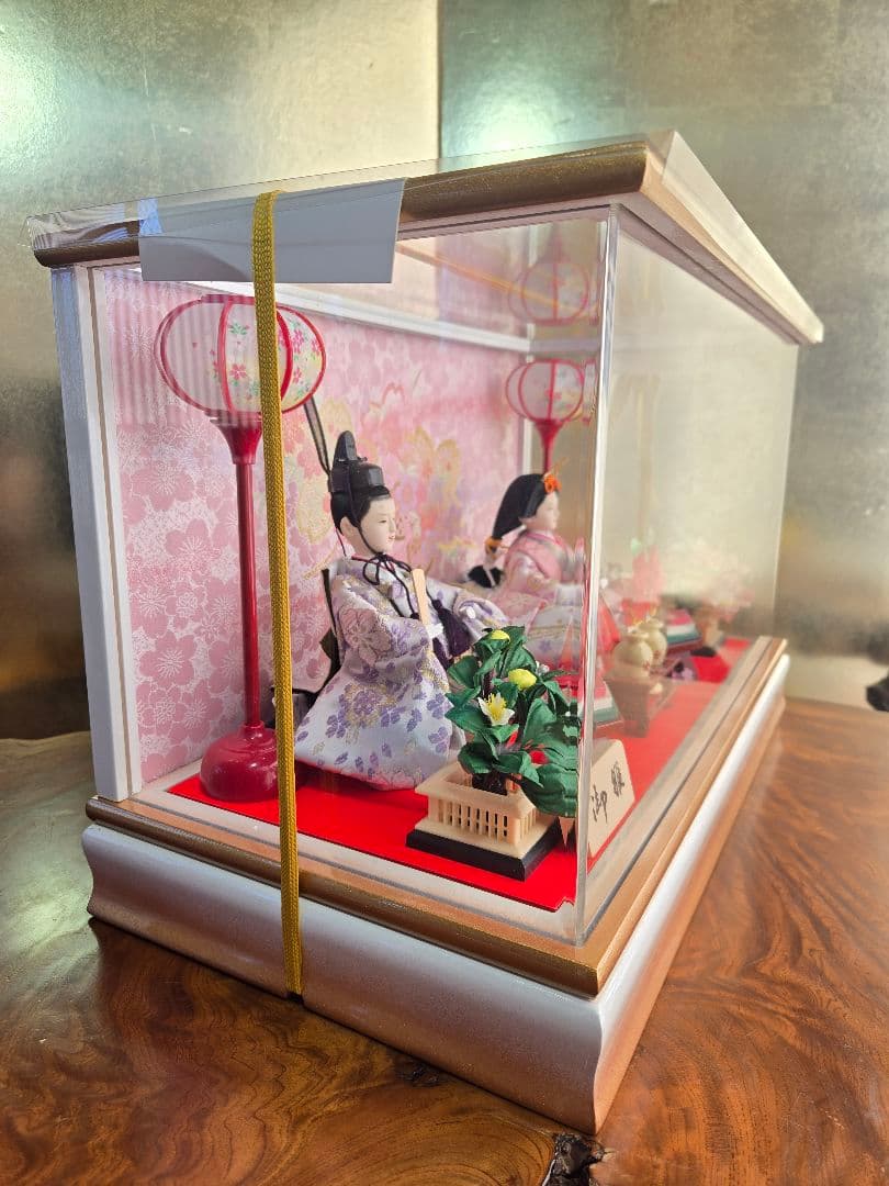 【一点限り】雛人形 ケース飾り　K59