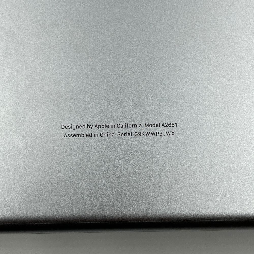 M2 MacBook Air 16GB 512GB バッテリー90%