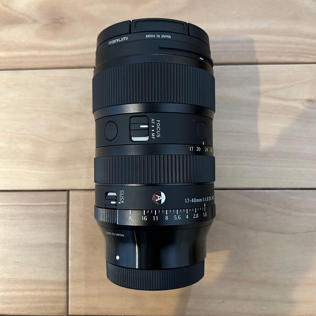 【美品】sigma 17-40mm f1.8 sony eマウント