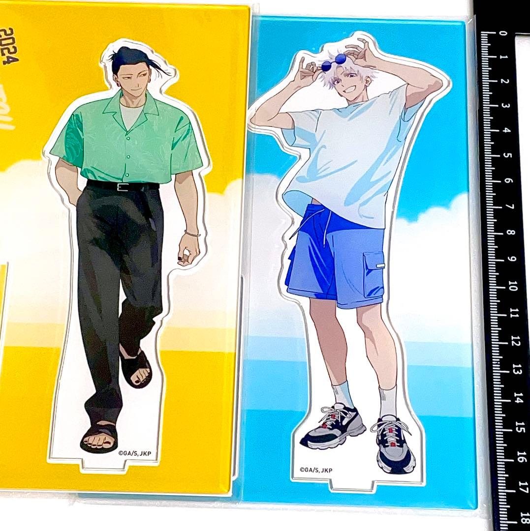 呪術廻戦 懐玉 玉折 カフェ 2024 限定 アクリルスタンド 五条 夏油 特典