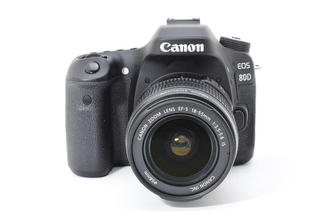 動画滑らか✨️超美品✨Canon EOS 80D✨シングルレンズ Wi-Fi接続