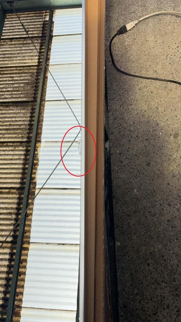 【中古】幅100x160cm 銀色 2番➕木色24番