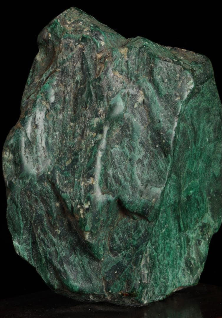 孔雀石 天然マラカイト 台座付 1.3kg 原石 鑑賞石自然石 パワーストーン