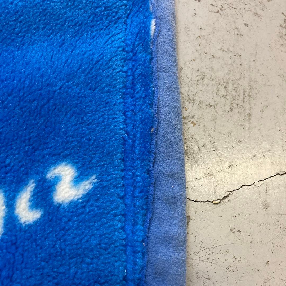 【当時物】80s SNOOPY スヌーピー　毛布 大阪西川 174×132