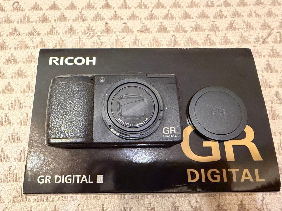 RICOH GR DIGITAL III 外付けファインダー付