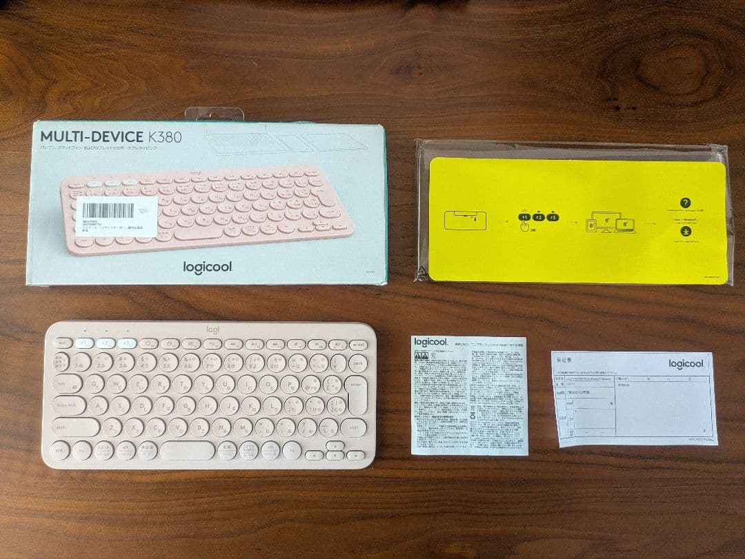 【ほぼ未使用品】ワイヤレスキーボード/ワイヤレスマウス/ロジクール