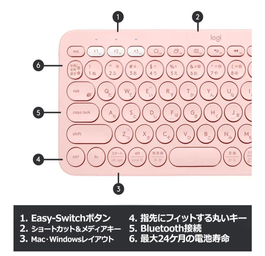 【ほぼ未使用品】ワイヤレスキーボード/ワイヤレスマウス/ロジクール