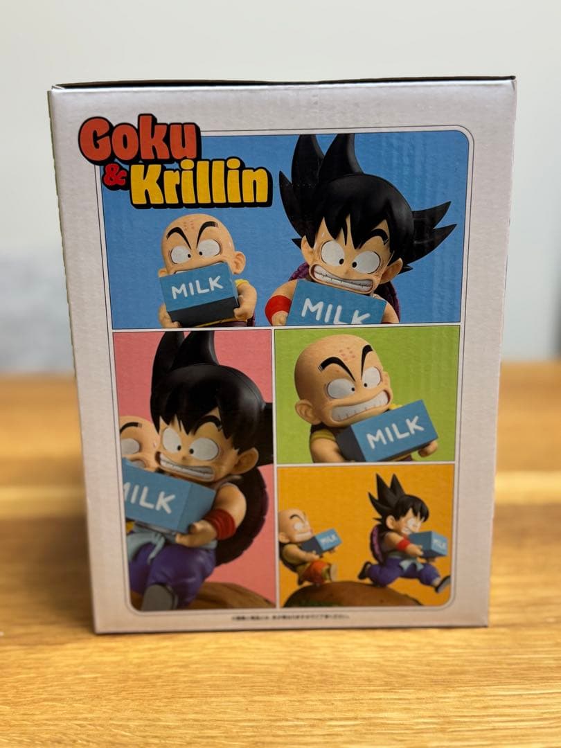 ドラゴンボール 一番くじ A賞 孫悟空&クリリン牛乳配達フィギュア