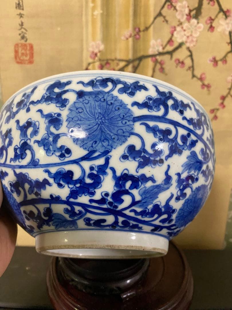 清朝時代　大清乾隆年製 中国古美術　大鉢　古物保証