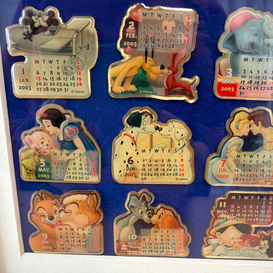 ディズニーストア Sweet Kisses 2003年限定版 ピンカレンダー