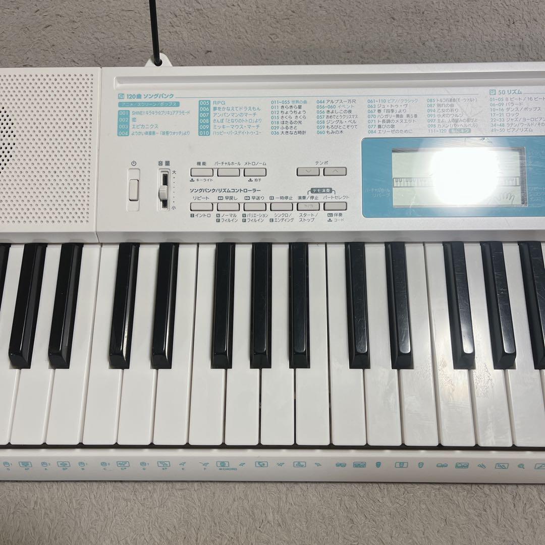 【早いもの勝ち‼️】【送料無料】CASIO　光ナビゲーションキーボードLK-128