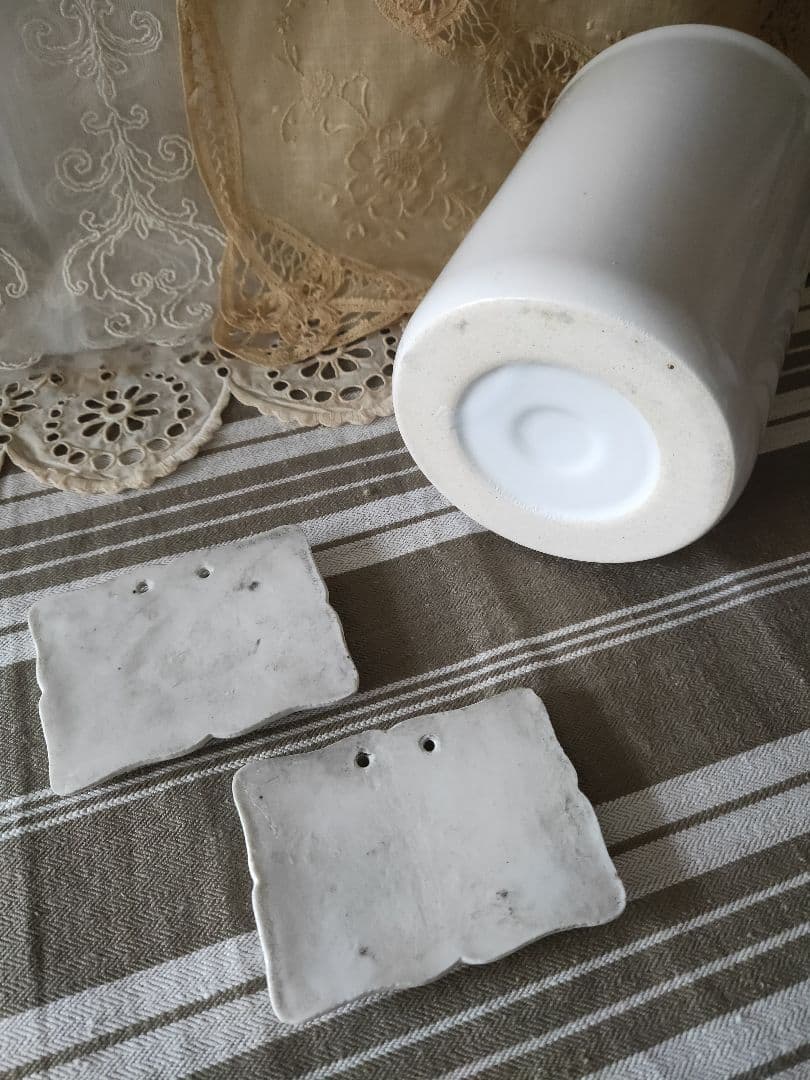 フランスアンティーク陶器プレート 陶器ポット フランスアンティーク shabby