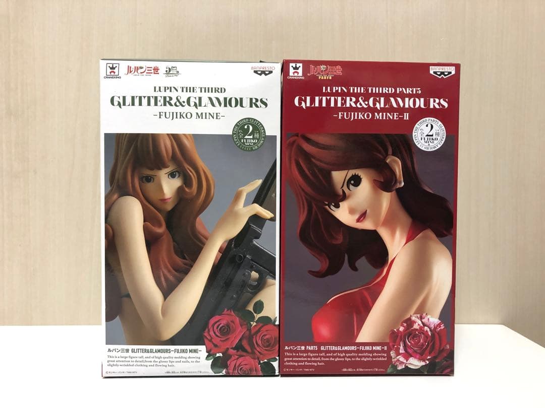 GLITTER & GLAMOURS ルパン三世 峰不二子 フィギュア 2種
