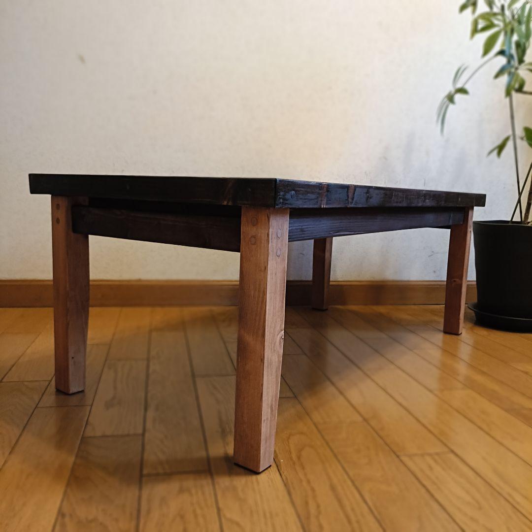 ✨ヘリンボーン柄のローテーブル✨