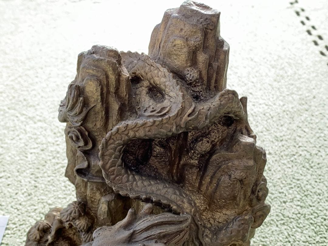 金龍 ドラゴン 干支の辰置物 干支の置物 竜 開運祈願 金運祈願