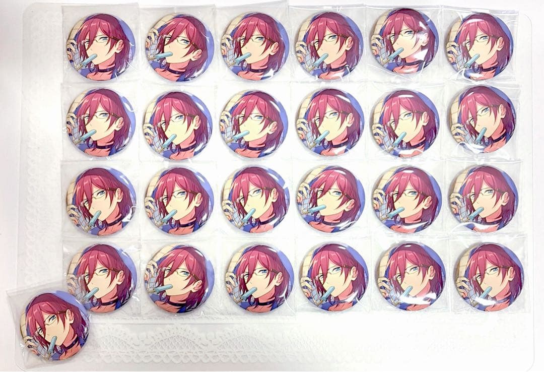 【匿名配送】あんスタ 七種茨 テーマ缶 2020 idol サマスノ 缶バッジ