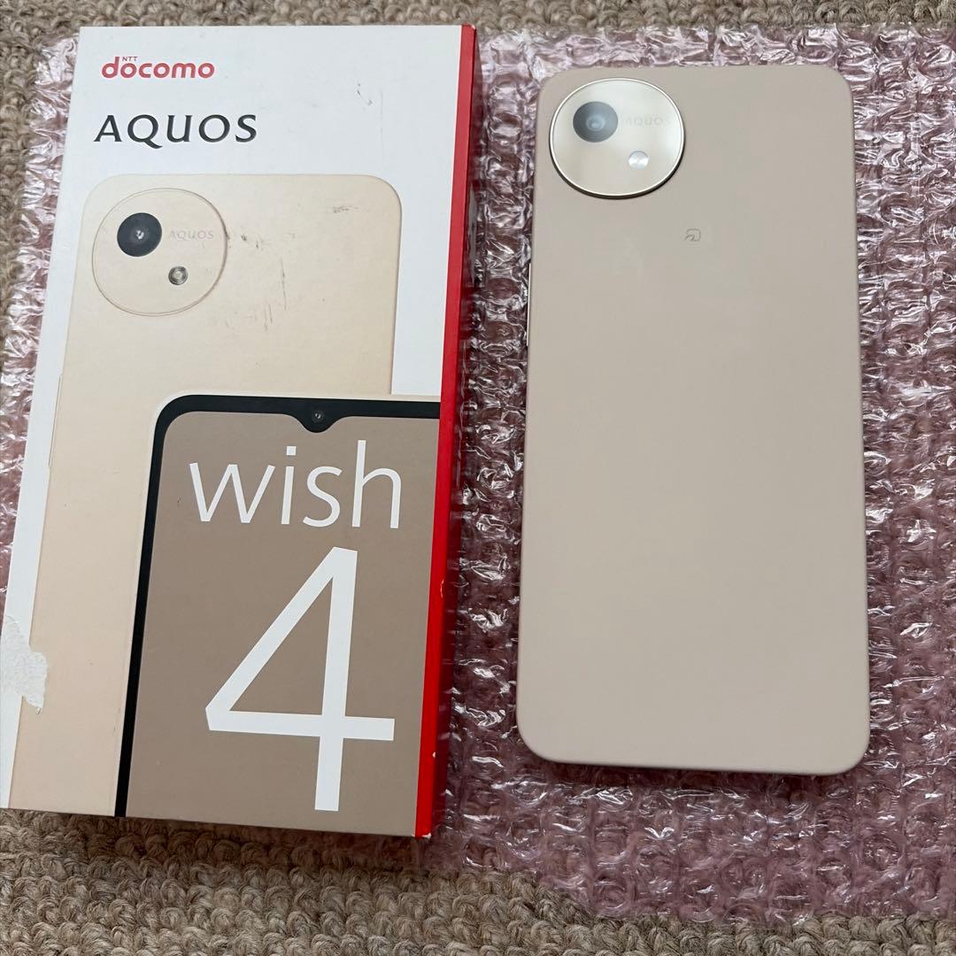 AQUOS wish4 SH-52E SIMフリー 白
