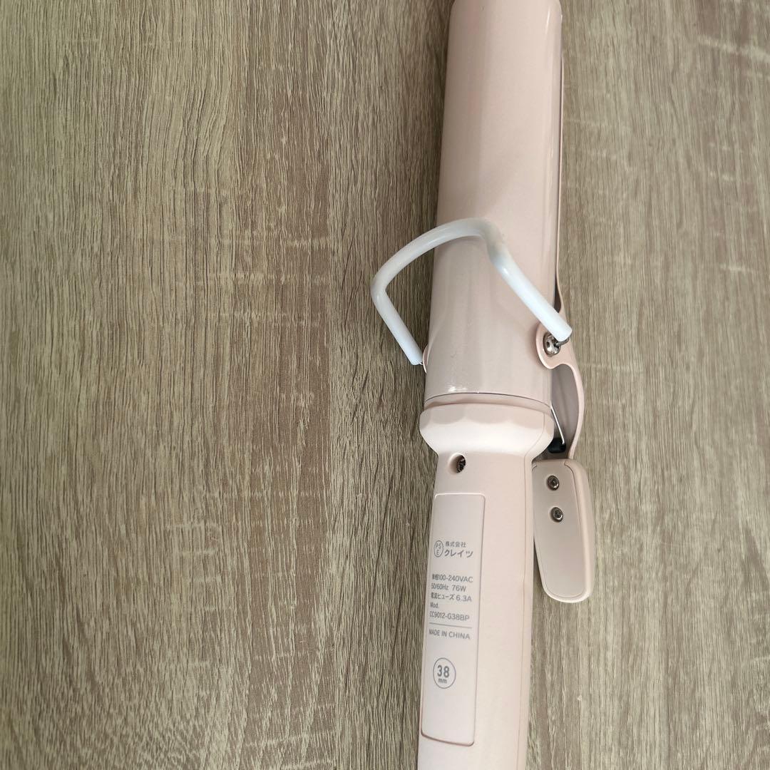 9012 イオンカールアイロン　38mmカールヘアアイロン