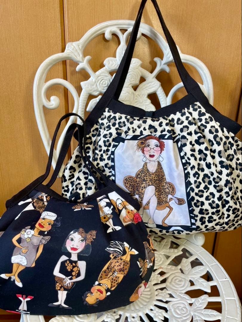 ひろさま専用⭐︎ハンドメイド　ロラライハリス　グラニーバッグ　おまとめ