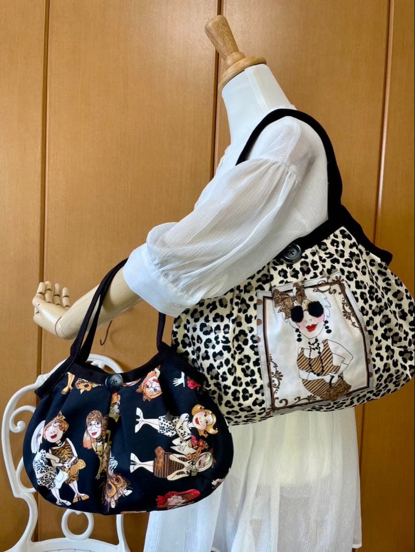 ひろさま専用⭐︎ハンドメイド　ロラライハリス　グラニーバッグ　おまとめ