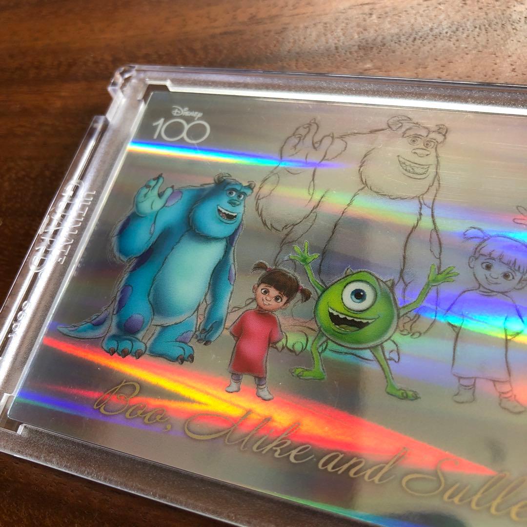 10枚限定 100周年記念コレクションカード モンスターズインク