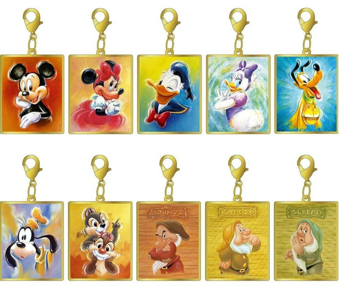ディズニー フレンズ　金チャームコレクション　 10個セット