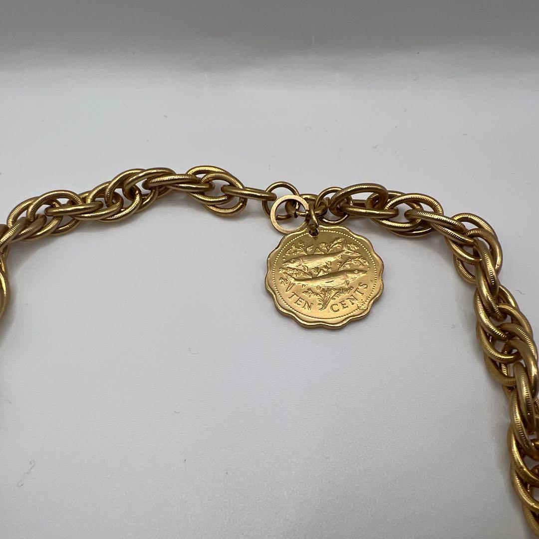 Vintage FRANKLIN MINT Coin Necklaceネックレス