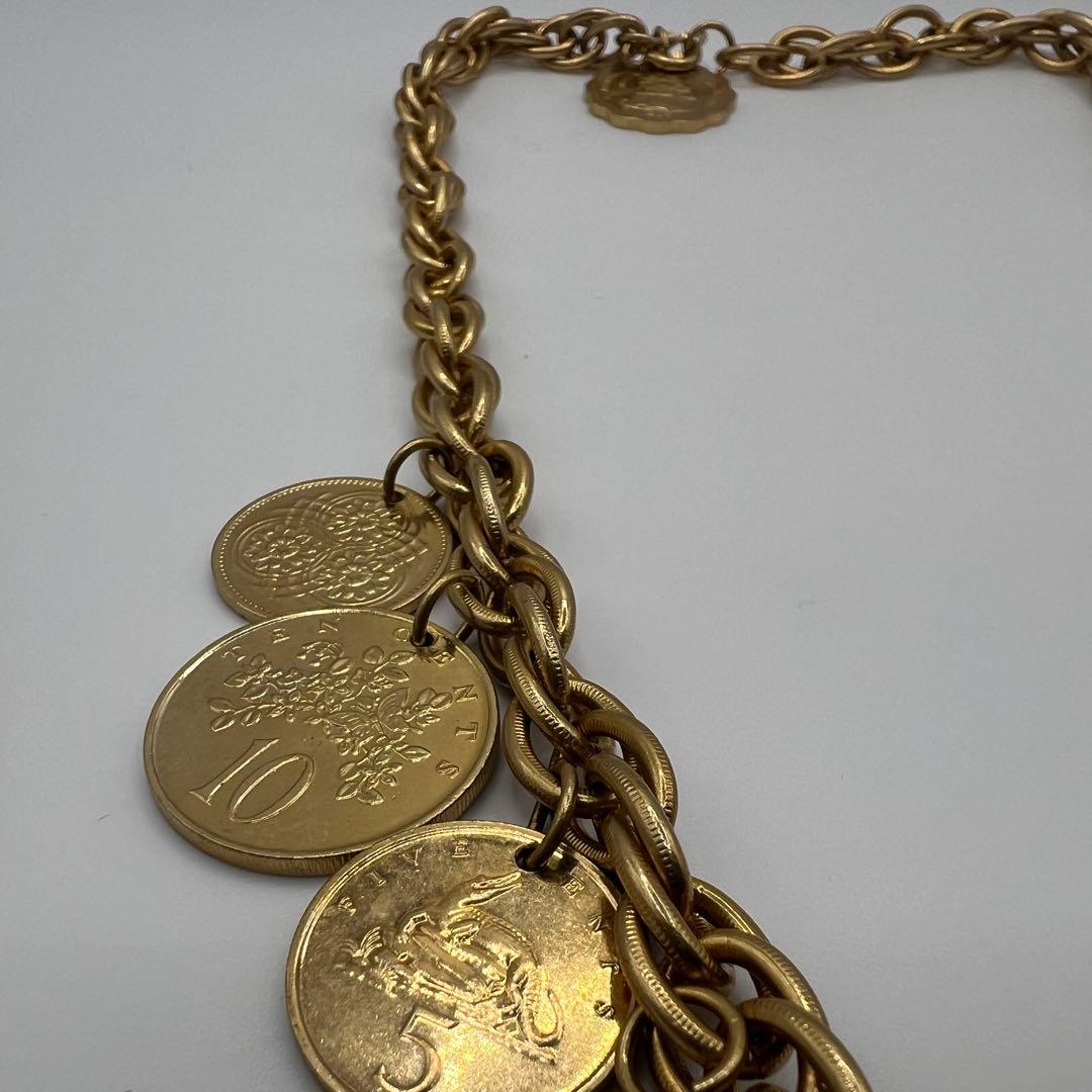 Vintage FRANKLIN MINT Coin Necklaceネックレス